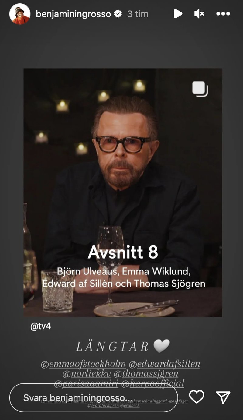 Benjamin Ingrossos Instagram Benjamin Ingrossos Instagram